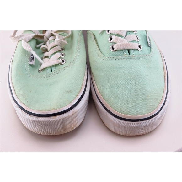 VANS Women Size 8.5 M Blue Skateboarding Fabric Tc9r - Picture 2 of 9